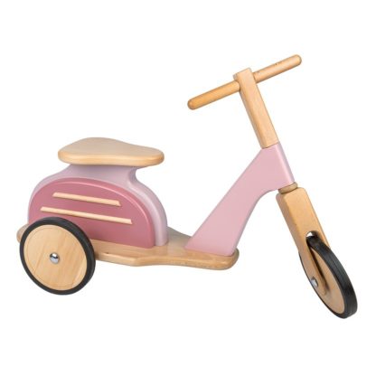 Houten scooter roze Moulin Roty_Lanoeka_720926