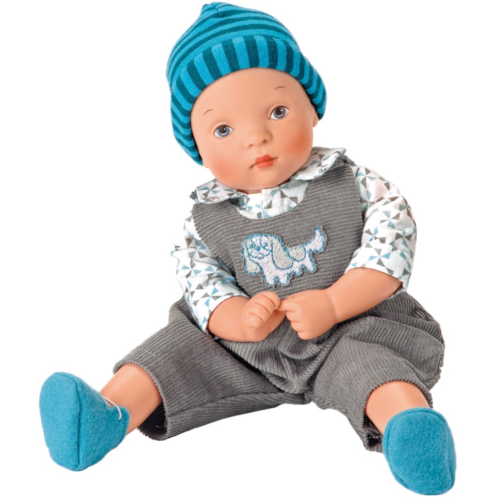 Stijlvolle pop Timo (Käthe Kruse) - prachtige poppen speelgoed Lanoeka